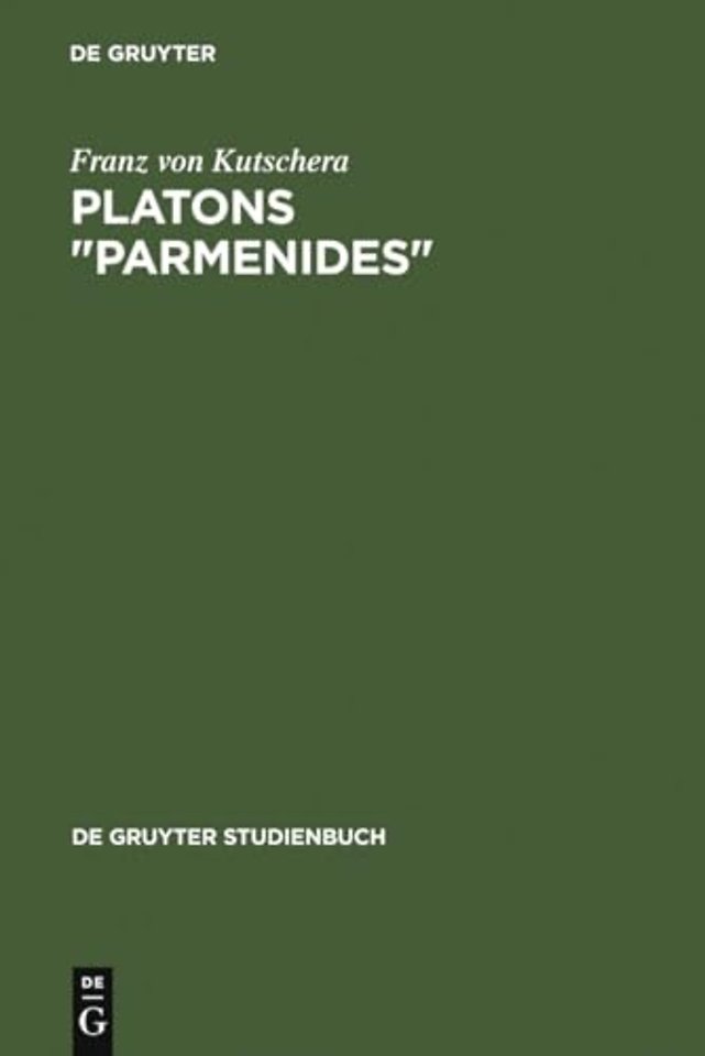 Platons "Parmenides"
