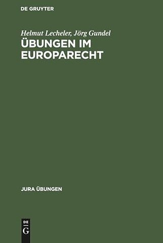 Übungen im Europarecht