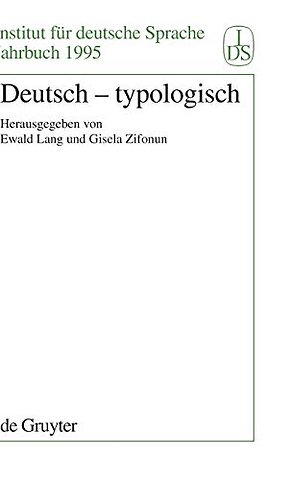 Deutsch – Typologisch