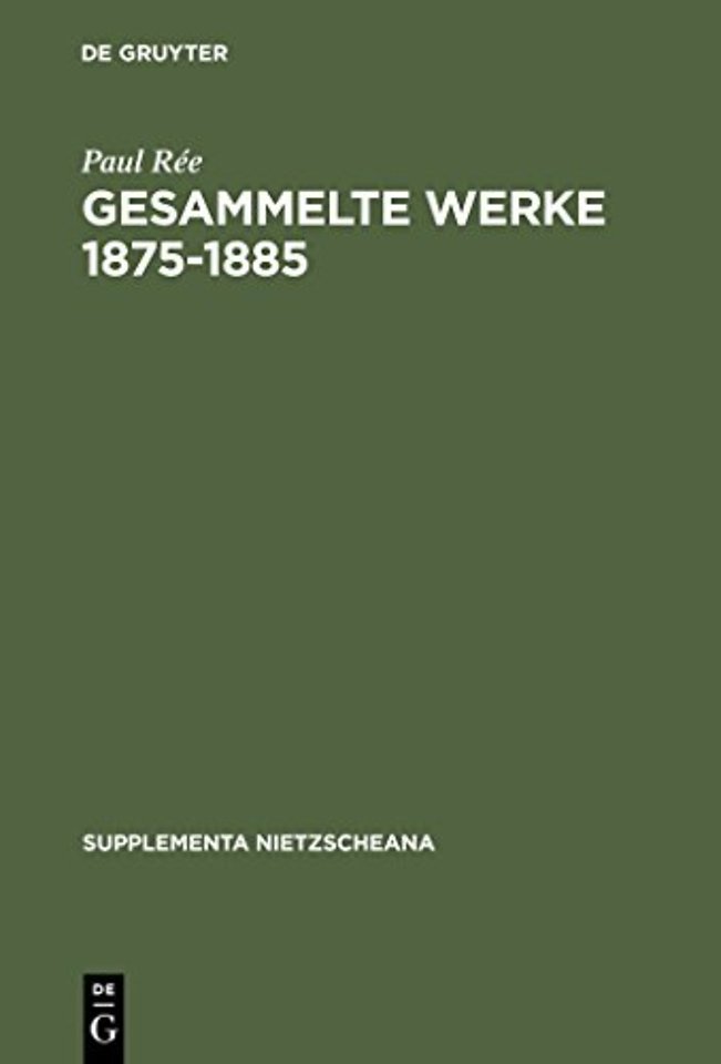 Gesammelte Werke 1875–1885
