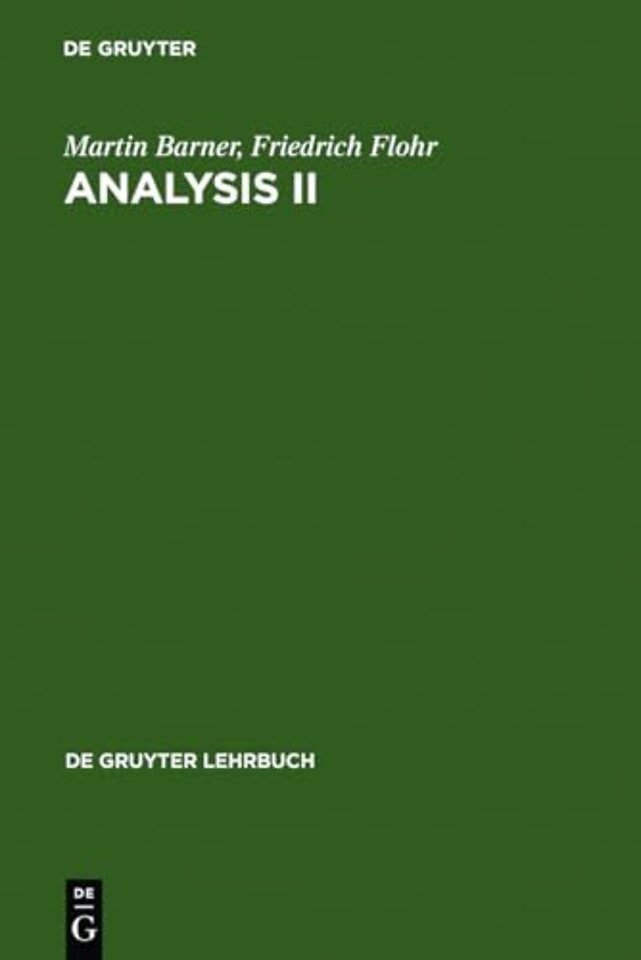 Analysis II