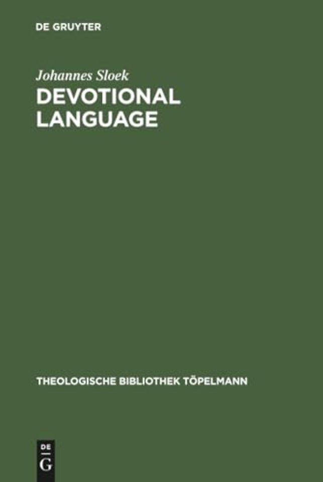 Devotional Language