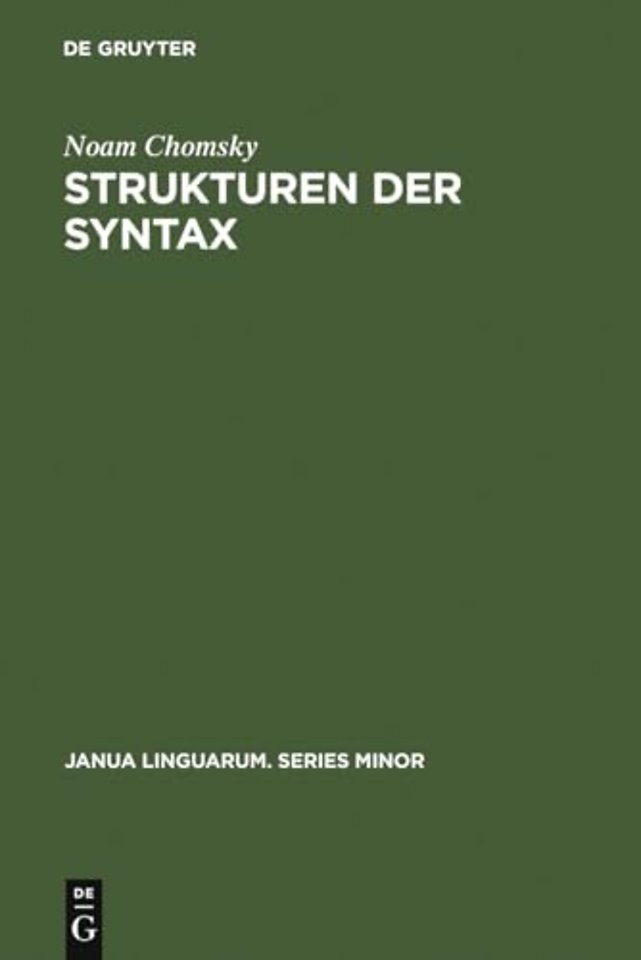 Strukturen der Syntax