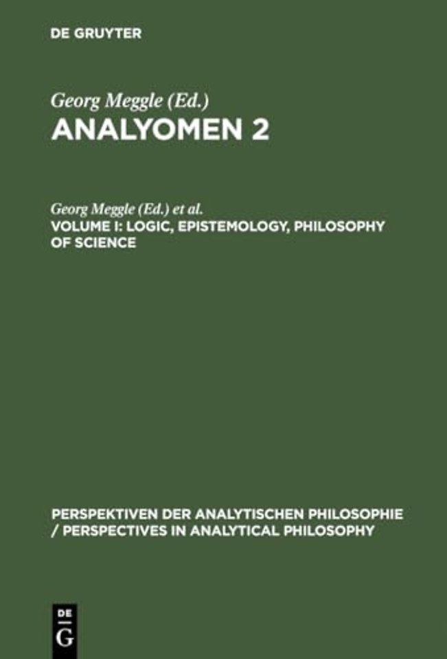 Logic, Epistemology, Philosophy of Science