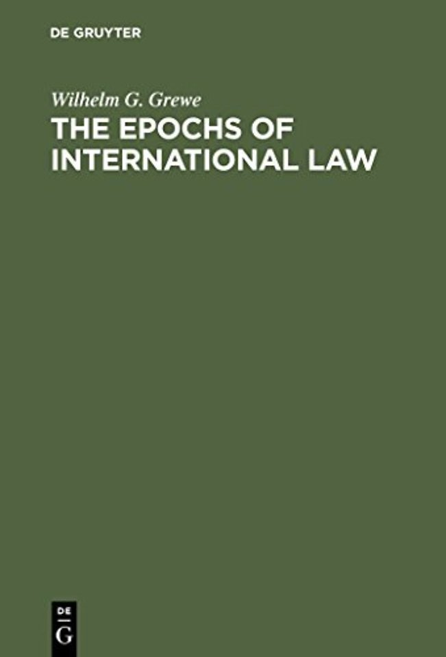 The epochs of international law