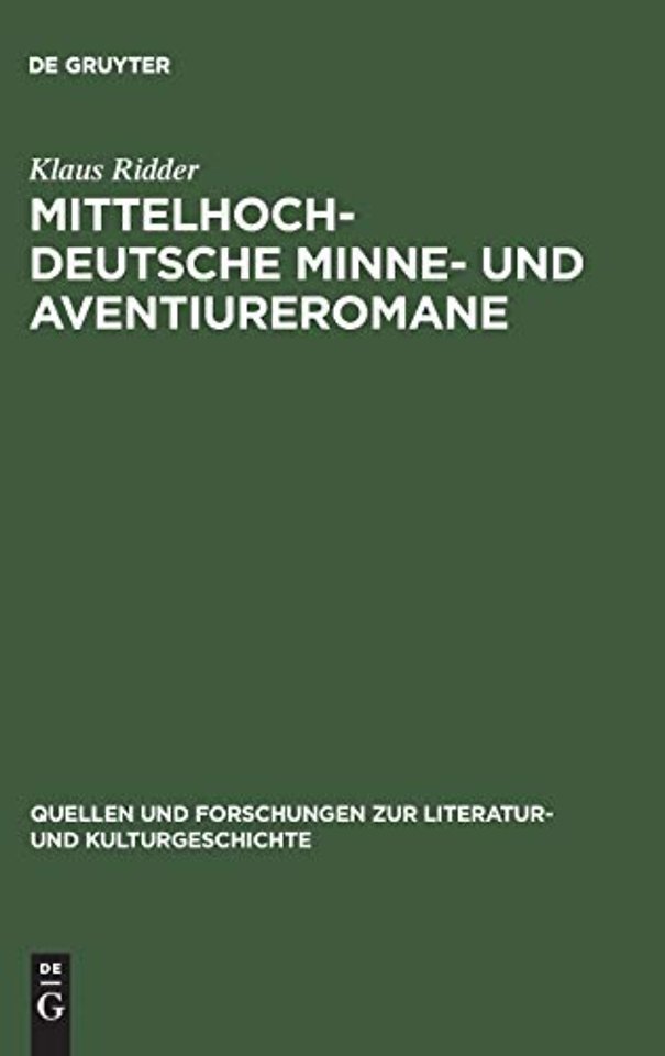 Mittelhochdeutsche Minne- und Aventiureromane