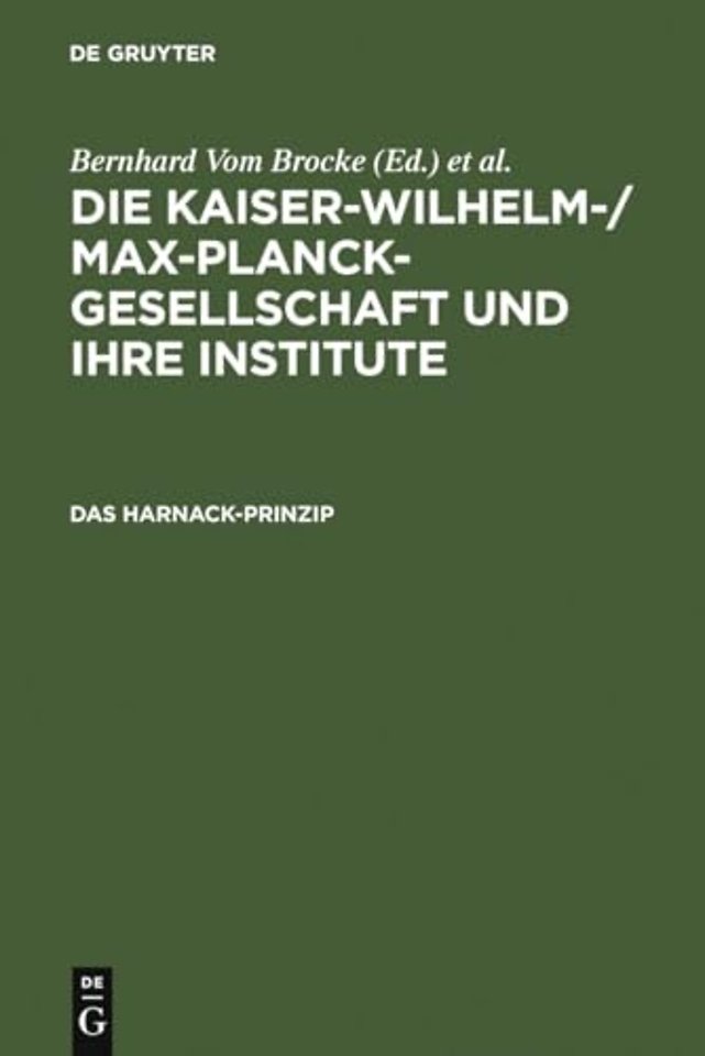 Das Harnack–Prinzip