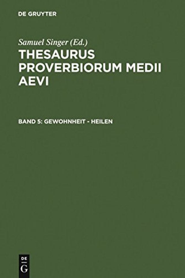 Gewohnheit – heilen