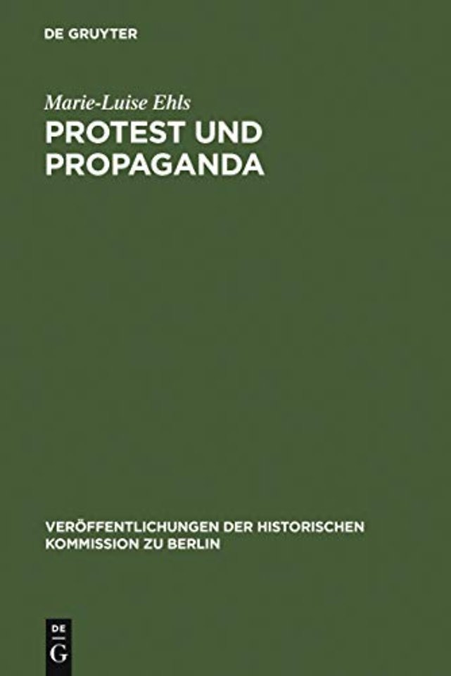 Protest und Propaganda – Demonstrationen in Berlin zur Zeit der Weimarer Republik