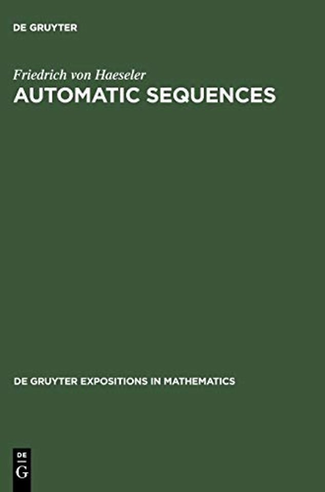 Automatic Sequences