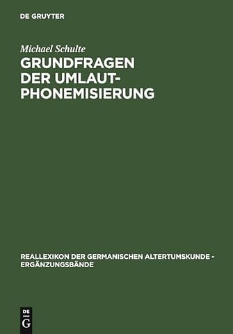 Grundfragen der Umlautphonemisierung – Eine strukturelle Analyse des nordgermanischen i/j Umlauts unter Berücksichtigung der älteren Runenin