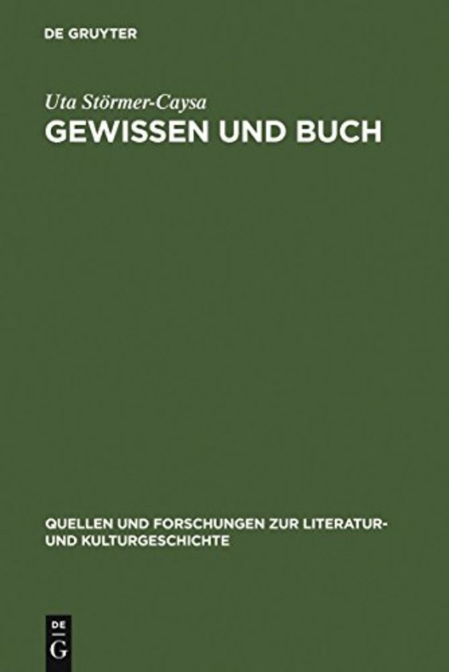 Gewissen und Buch – Über den Weg eines Begriffes in die deutsche Literatur des Mittelalters