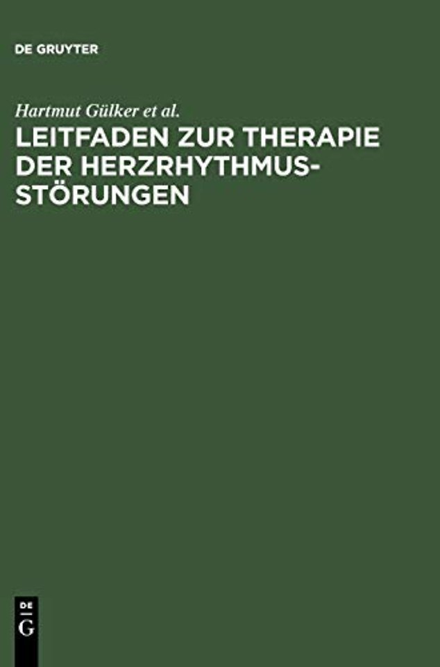 Leitfaden zur Therapie der Herzrhythmusstörungen