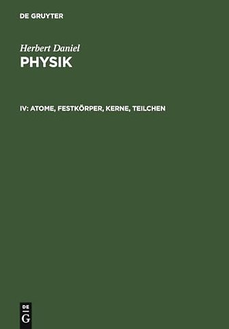 Atome, Festkörper, Kerne, Teilchen
