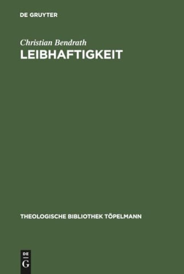 Leibhaftigkeit