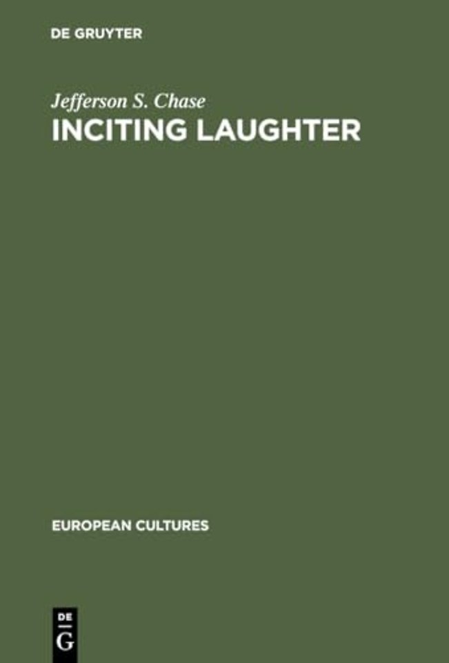 Inciting Laughter – The Development of "Jewish Humor" in 19th Century German Culture