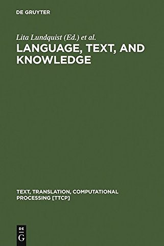 Language, Text, and Knowledge – Mental Models of Expert Communication