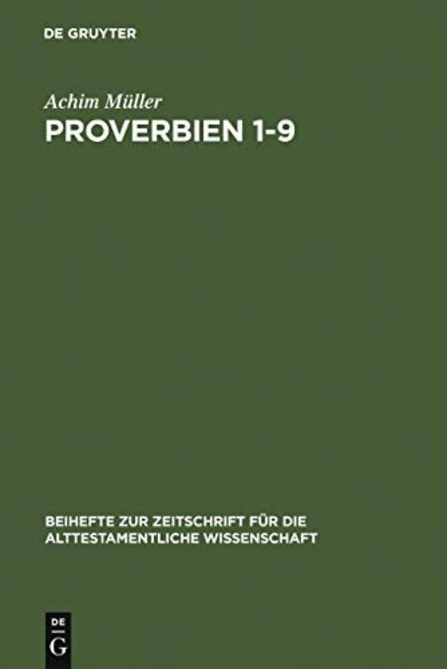 Proverbien 1–9 – Der Weisheit neue Kleider