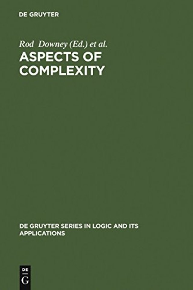 Aspects of Complexity – Minicourses in Algorithmics, Complexity and Computational Algebra. Mathematics Workshop, Kaikoura, January 7