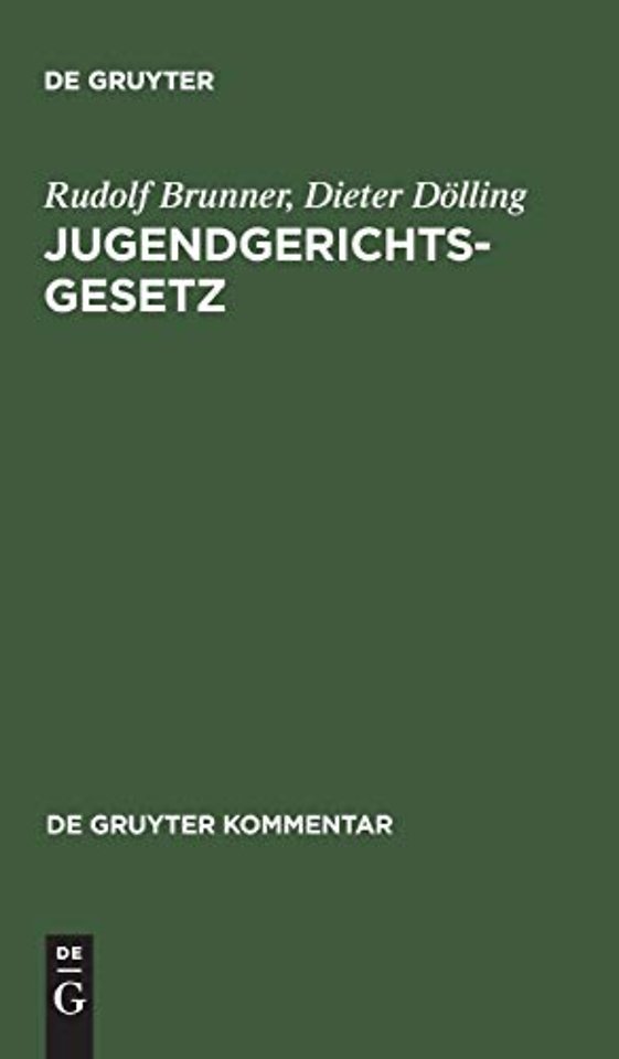 Jugendgerichtsgesetz