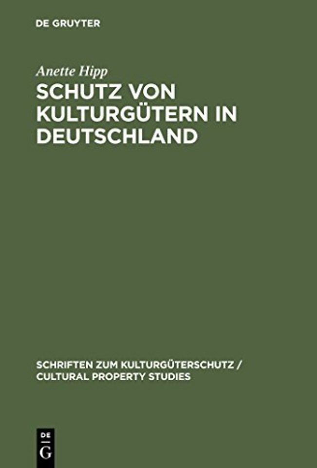 Schutz Von Kulturgutern in Deutschland