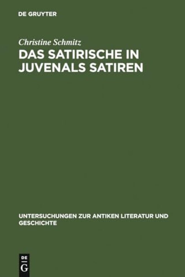 Das Satirische in Juvenals Satiren