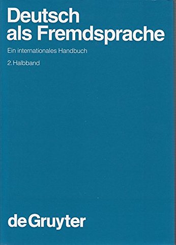 Deutsch als Fremdsprache. 2. Halbband