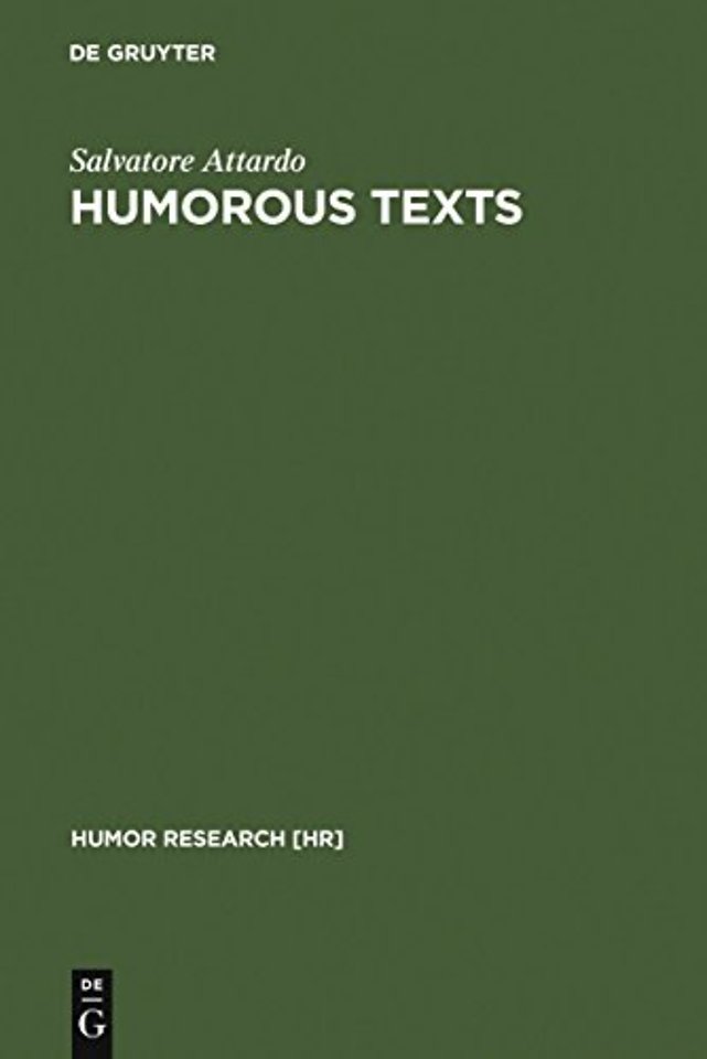 Humorous Texts – A Semantic and Pragmatic Analysis