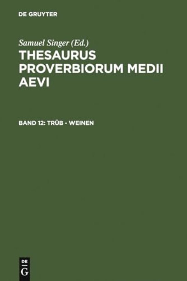 trüb – weinen