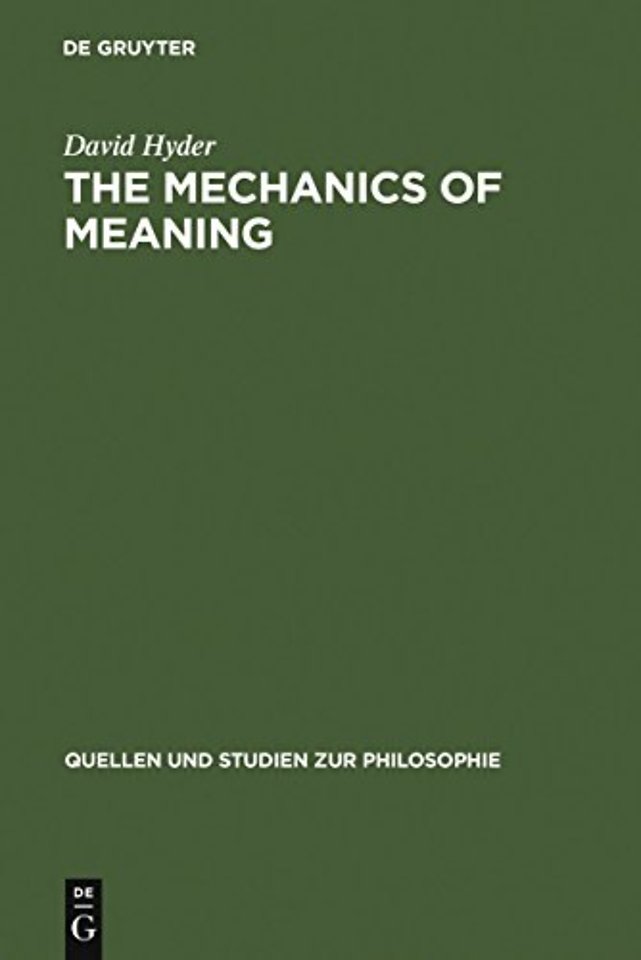 The Mechanics of Meaning – Propositional Content and the Logical Space of Wittgenstein`s Tractatus