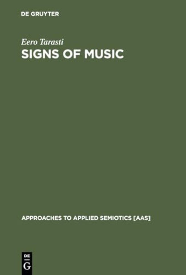Signs of Music – A Guide to Musical Semiotics