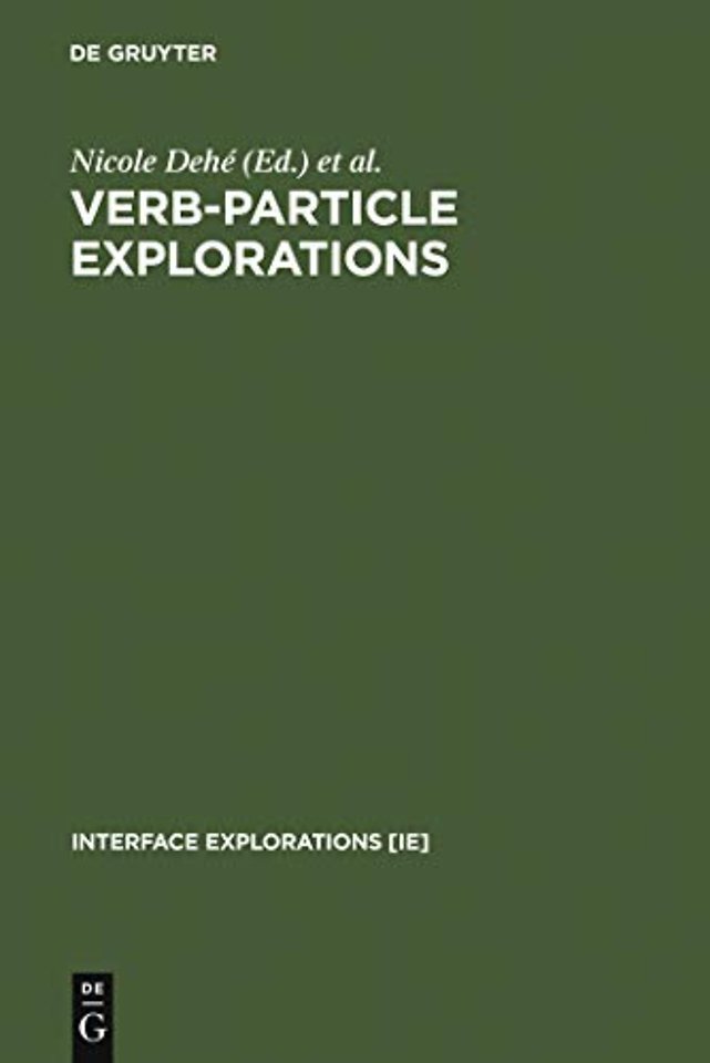 Verb–Particle Explorations