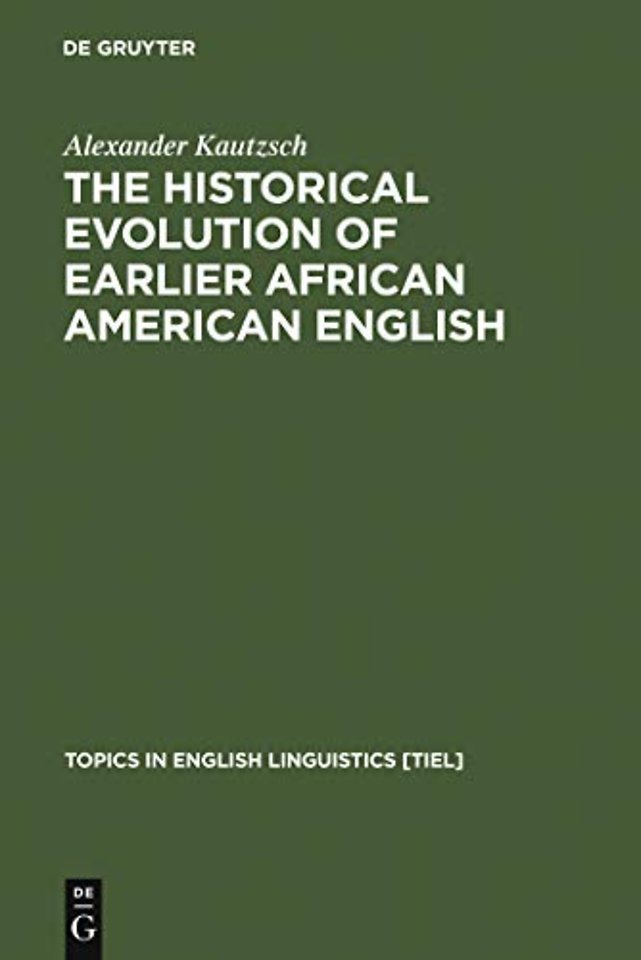 The Historical Evolution of Earlier African Amer – An Empirical Comparison of Early Sources