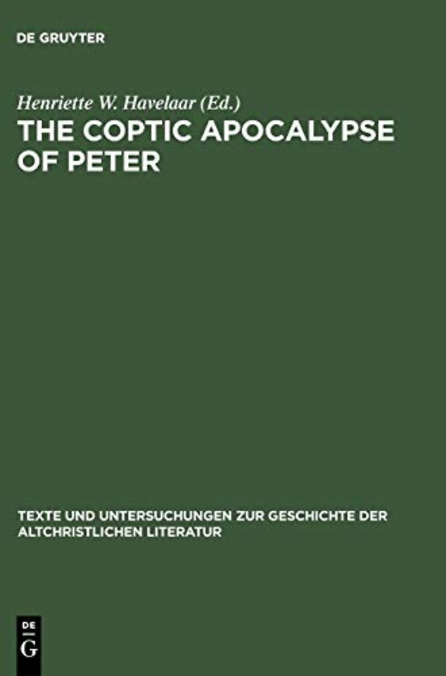 The Coptic Apocalypse of Peter – Nag–Hammadi–Codex VII,3