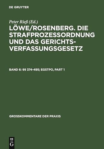 §§ 374–495; EGStPO