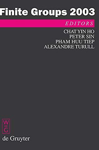 Finite Groups 2003 – Proceedings of the Gainesville Conference on Finite Groups, March 6 – 12, 2003