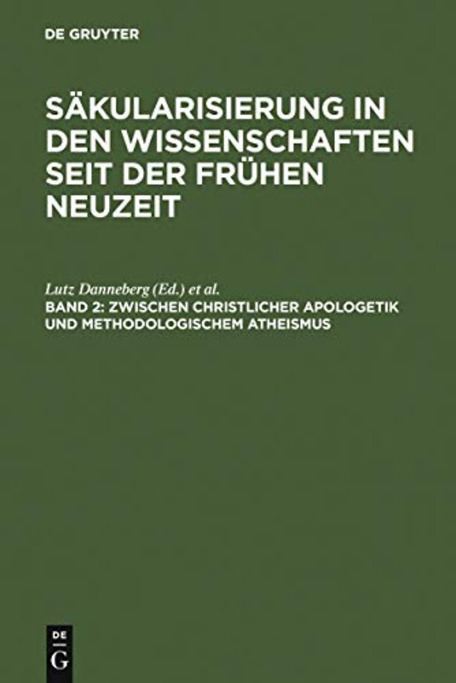 Zwischen christlicher Apologetik und methodologi – Wissenschaftsprozesse im Zeitraum von 1500 bis 1800