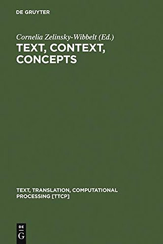 Text, Context, Concepts