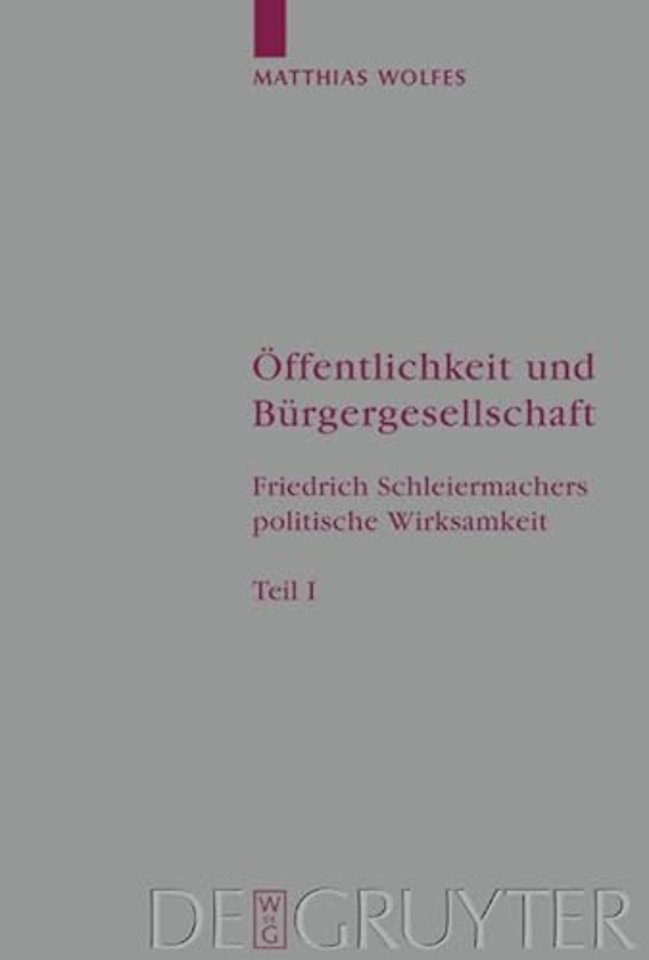 Offentlichkeit und Burgergesellschaft