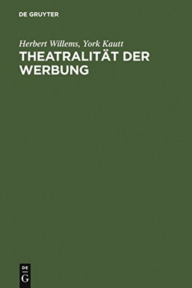 Theatralitat der Werbung