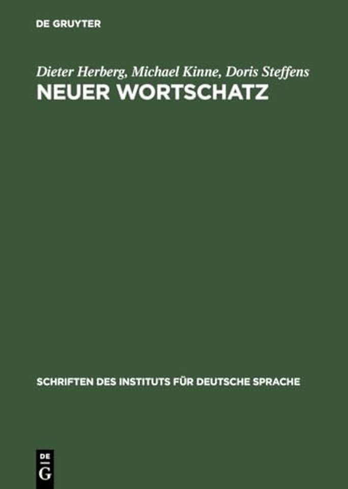 Neuer Wortschatz – Neologismen der 90er Jahre im Deutschen