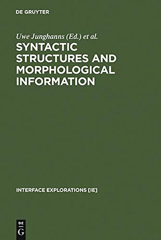 Syntactic Structures and Morphological Information