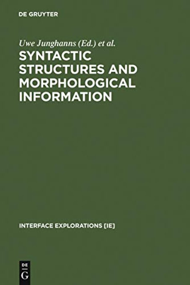 Syntactic Structures and Morphological Information