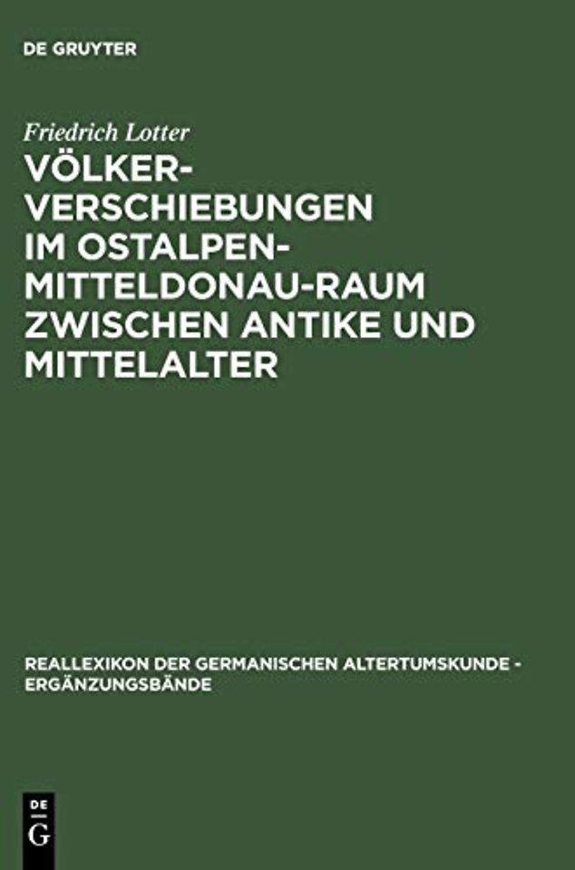 Völkerverschiebungen im Ostalpen–Mitteldonau–Rau – (375–600)