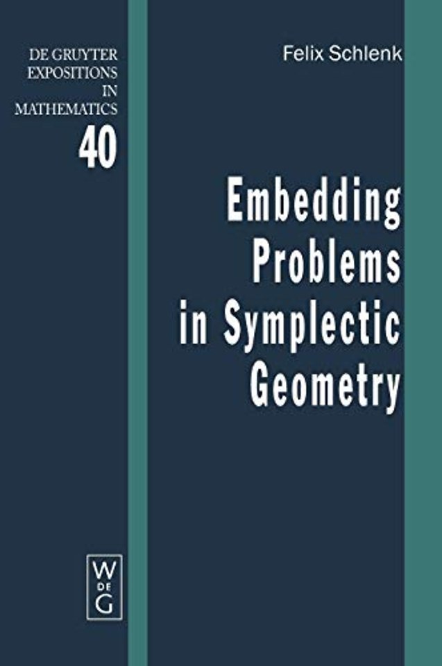 Embedding Problems in Symplectic Geometry