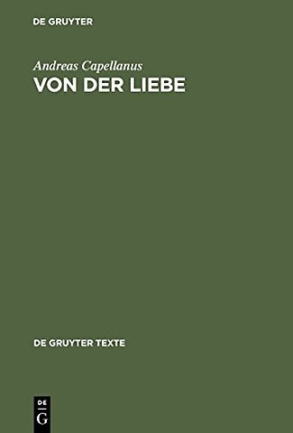 Von der Liebe – Drei Bücher