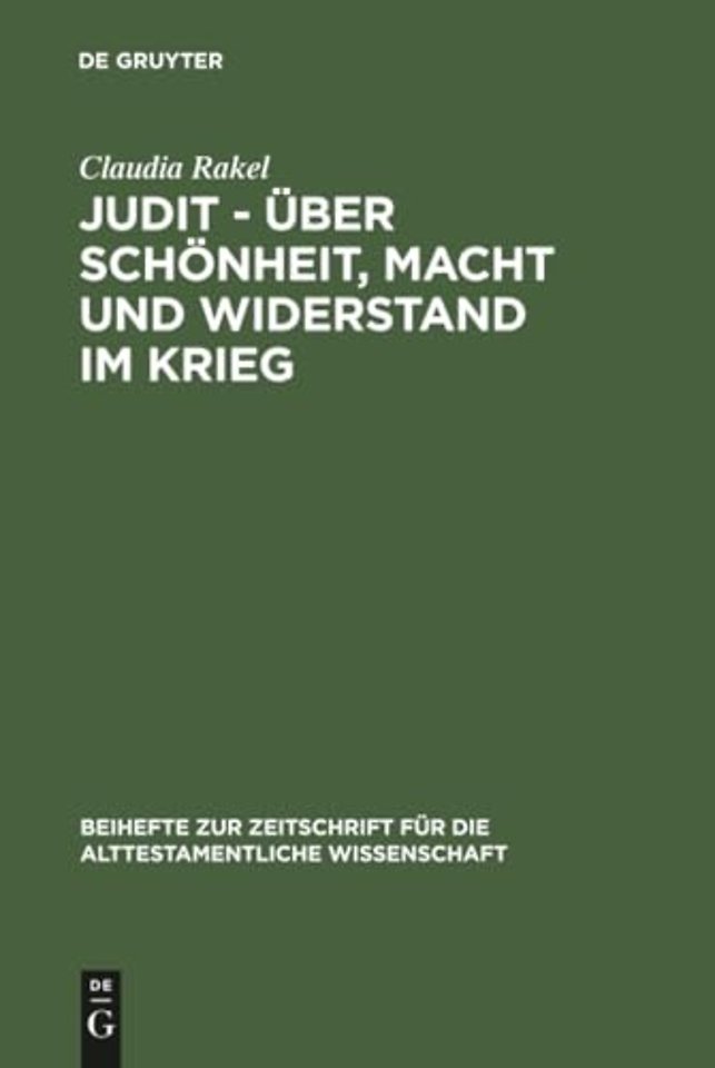 Judit – über Schönheit, Macht und Widerstand im – Eine feministisch–intertextuelle Lektüre