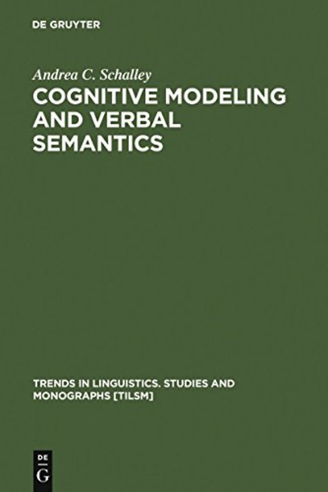 Cognitive Modeling and Verbal Semantics – A Representational Framework Based on UML