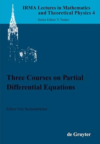 Three Courses on Partial Differential Equations