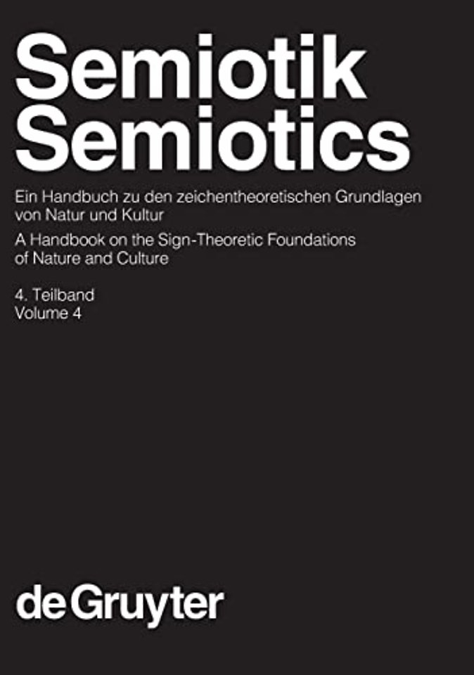 Semiotik / Semiotics. 4. Teilband
